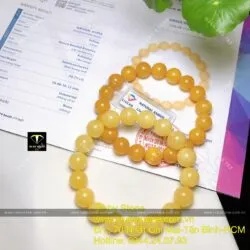 Vòng hổ phách mật lạp