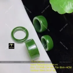Nhẫn nam ngọc bích Canada (nước 1), bản 12 ly - Hình ảnh 3