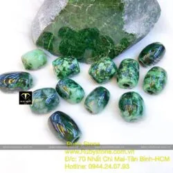 Lu thống ngọc Cẩm thạch sơn thuỷ (jadeite A) - Hình ảnh 2