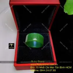 Nhẫn nam ngọc bích Canada (nước 1), bản 12 ly