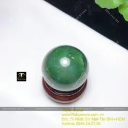 Quả cầu ngọc bích Canada, kích thước 39mm - Ảnh 2