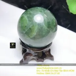 Quả cầu ngọc bích Canada - hoá giải sát khí, ĐK 52mm