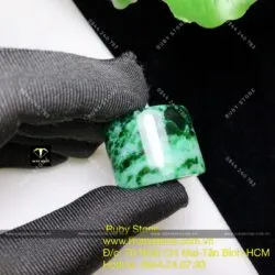 Nhẫn càn long ngọc Cẩm thạch sơn thuỷ (jadeite jade) - Hình ảnh 3