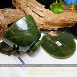 Ly (chén) ngọc bích Canada chế tác tinh xảo - Hình ảnh 9