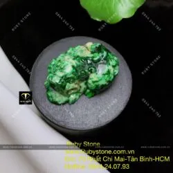 Tỳ hưu cẩm thạch sơn thuỷ (jadeite A) - Hình ảnh 4