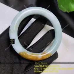 Vòng ngọc cẩm thạch huyết (Gia công theo yêu cầu) - Hình ảnh 3