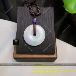 Đồng điếu ngọc Cẩm thạch phớt xanh lý - Ảnh 4