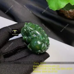 Tỳ hưu ngọc bích Canada, kích thước 47mm - Ảnh 8