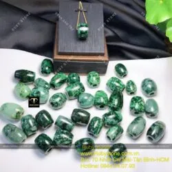 Lu thống ngọc Cẩm thạch sơn thuỷ (jadeite A) - Hình ảnh 2