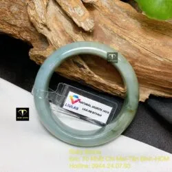Vòng ngọc Cẩm Thạch Phiêu Lam Hoa - Ảnh 4