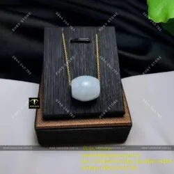 Lu thống ngọc cẩm thạch trắng (jadeite A) - Hình ảnh 4