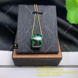 Lu thống ngọc Cẩm thạch sơn thuỷ (jadeite A)