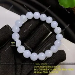 Chuỗi ngọc cẩm thạch tử la lan 9.5 ly - Hình ảnh 6