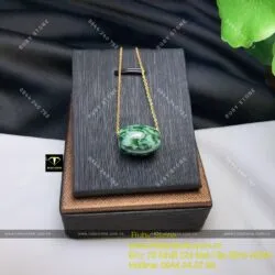 Lu thống ngọc Cẩm thạch sơn thuỷ (jadeite A) - Hình ảnh 2