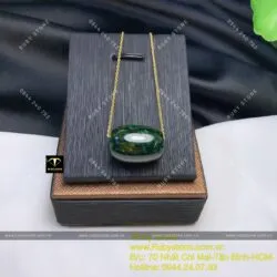 Lu thống ngọc Cẩm thạch sơn thuỷ (jadeite A) Lu thống ngọc Cẩm thạch sơn thuỷ (jadeite A)