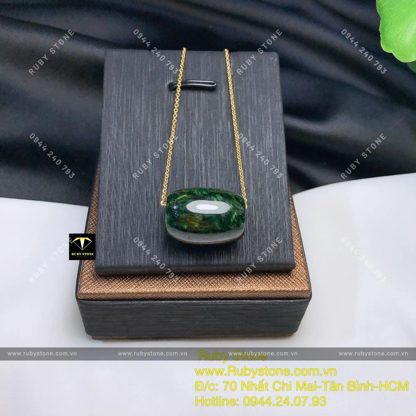Lu thống ngọc Cẩm thạch sơn thuỷ (jadeite A) Lu thống ngọc Cẩm thạch sơn thuỷ (jadeite A) - Ảnh 2