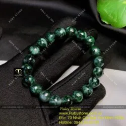 Bộ sản phẩm vòng cổ và vòng tay Cẩm thạch sơn thuỷ (jadeite A) Bộ sản phẩm vòng cổ và vòng tay Cẩm thạch sơn thuỷ (jadeite A)