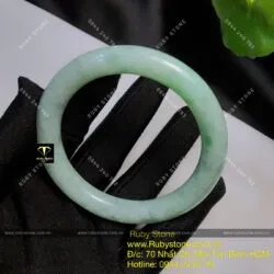 Vòng cẩm thạch đậu lý (Gia công theo yêu cầu) - Ảnh 4