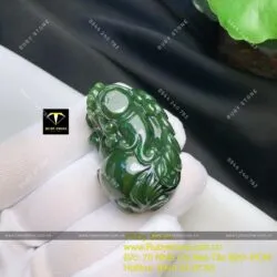 Tỳ hưu ngọc bích Canada, kích thước 47mm - Ảnh 5