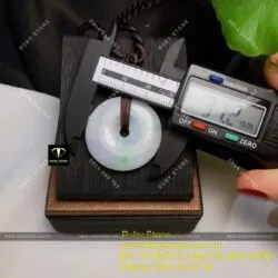 Đồng điếu ngọc Cẩm thạch phớt xanh lý - Ảnh 2