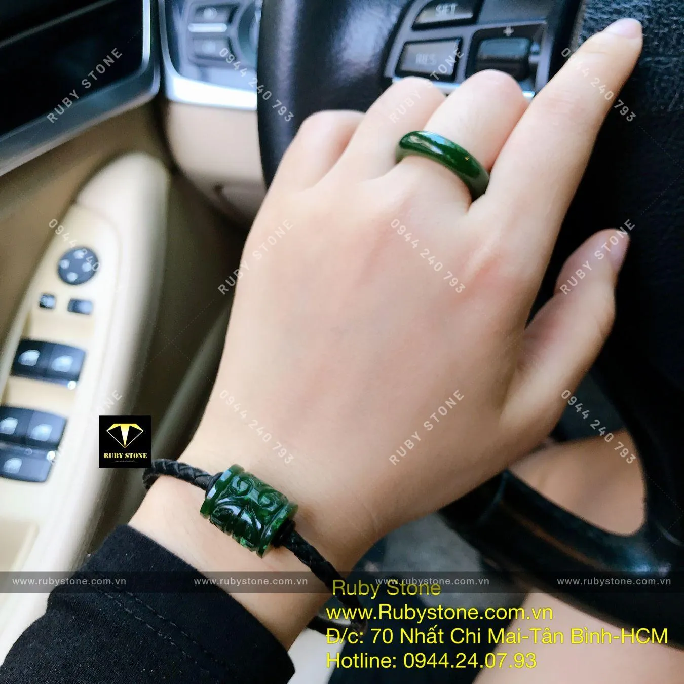 Lu thống chạm khắc ngọc bích Canada xanh đậm, size nhỏ Lu thống chạm khắc ngọc bích Canada xanh đậm, size nhỏ - Ảnh 6