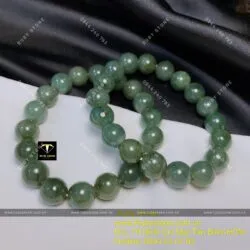 Vòng chuỗi ngọc Cẩm thạch dầu 10 ly - Hình ảnh 4