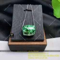 Lu thống ngọc Cẩm thạch sơn thuỷ (jadeite A) - Hình ảnh 4