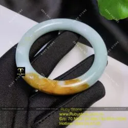 Vòng ngọc cẩm thạch huyết (Gia công theo yêu cầu)