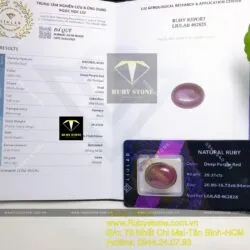 Mặt đá trang sức Ruby Nam Phi VIP (Ruby Zoisite) - Hình ảnh 2