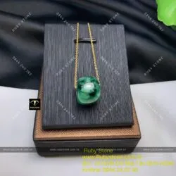 Lu thống ngọc Cẩm thạch sơn thuỷ (jadeite A) - Hình ảnh 5