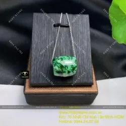 Lu thống ngọc Cẩm thạch sơn thuỷ (jadeite A) - Hình ảnh 2