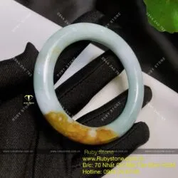 Vòng ngọc cẩm thạch huyết (Gia công theo yêu cầu) - Hình ảnh 2
