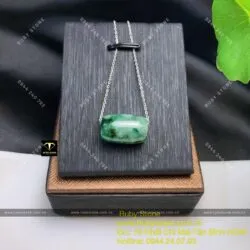 Lu thống ngọc cẩm thạch sơn thuỷ (jadeite A) - Hình ảnh 3