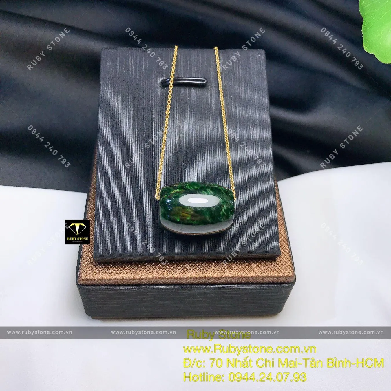 Lu thống ngọc Cẩm thạch sơn thuỷ (jadeite A) Lu thống ngọc Cẩm thạch sơn thuỷ (jadeite A) - Ảnh 3