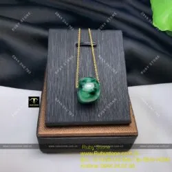 Lu thống ngọc Cẩm thạch sơn thuỷ (jadeite A)