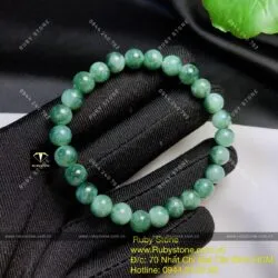 Vòng chuỗi ngọc Cẩm Thạch (Jadeite A) 7,2 ly - Ảnh 5