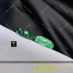 Nhẫn ngọc Cẩm thạch sơn thuỷ (jadeite A) - Ảnh 3