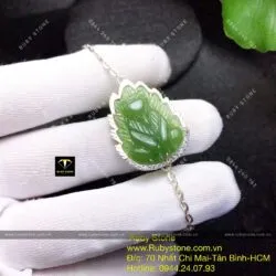 Lắc bạc hồ ly Ngọc bích Canada - Ảnh 6