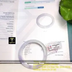 Vòng tay ngọc Cẩm thạch tử la lan (Jadeite jade) - Ảnh 7