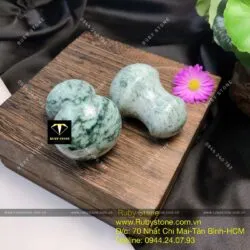 Cây lăn massage mặt hình nấm Ngọc cẩm thạch - Ảnh 5