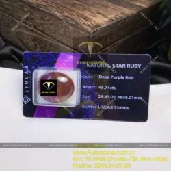 Mặt đá trang sức Ruby Nam Phi sao VIP (Ruby Zoisite) - Ảnh 5