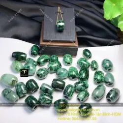 Lu thống ngọc Cẩm thạch sơn thuỷ (jadeite A) - Hình ảnh 3