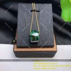 Lu thống ngọc Cẩm thạch sơn thuỷ (jadeite A) - Hình ảnh 3
