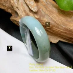 Vòng ngọc Cẩm Thạch Phiêu Lam Hoa - Ảnh 2