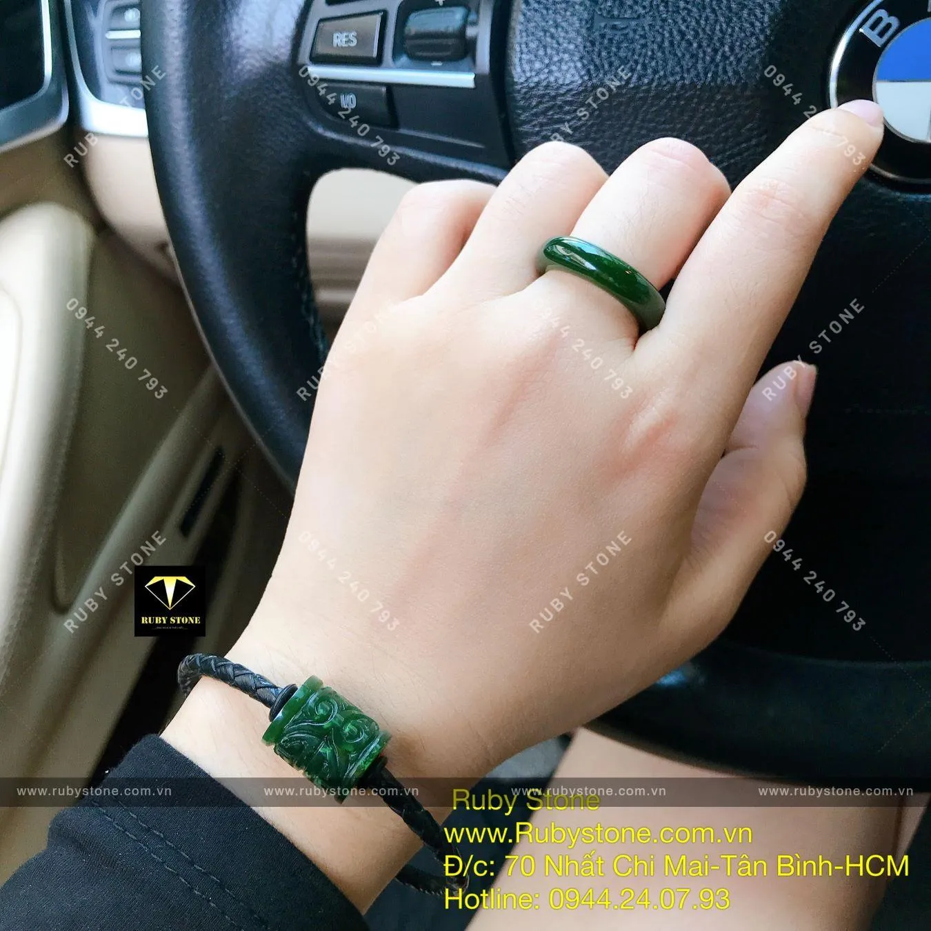 Lu thống chạm khắc ngọc bích Canada xanh đậm, size nhỏ Lu thống chạm khắc ngọc bích Canada xanh đậm, size nhỏ - Ảnh 5