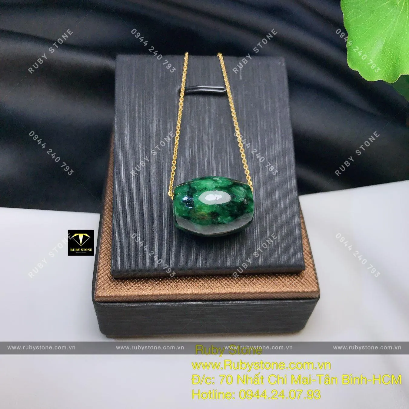 Lu thống ngọc Cẩm thạch sơn thuỷ (jadeite A) Lu thống ngọc Cẩm thạch sơn thuỷ (jadeite A) - Ảnh 4