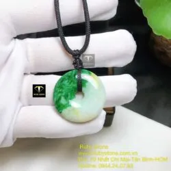 Đồng điếu ngọc Cẩm thạch xanh lý