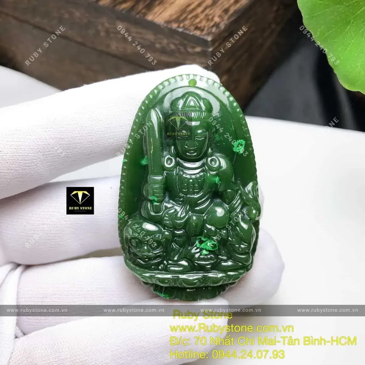 Văn thù bồ tát - Phật bản mệnh tuổi Mão, kích thước 50mm Văn thù bồ tát - Phật bản mệnh tuổi Mão, kích thước 50mm - Ảnh 3