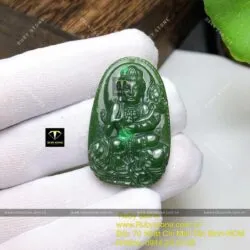 Phổ hiền bồ tát - Phật bản mệnh tuổi Thìn-Tỵ, kích thước 37mm