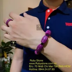 Vòng tay lu thống Ruby Nam Phi - Hình ảnh 6